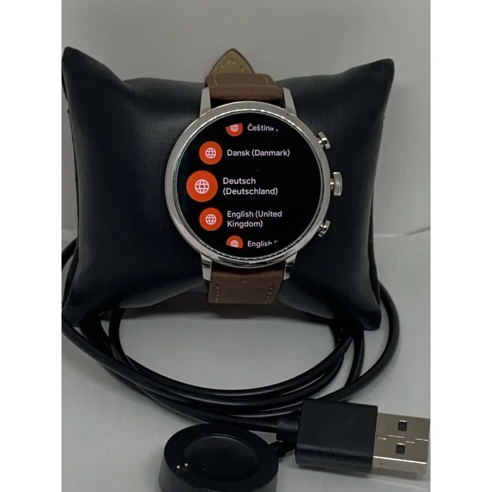 Fossil Gen 4 Authentic Digital Dial Smart Watch Custom Band FTW6017 QT764